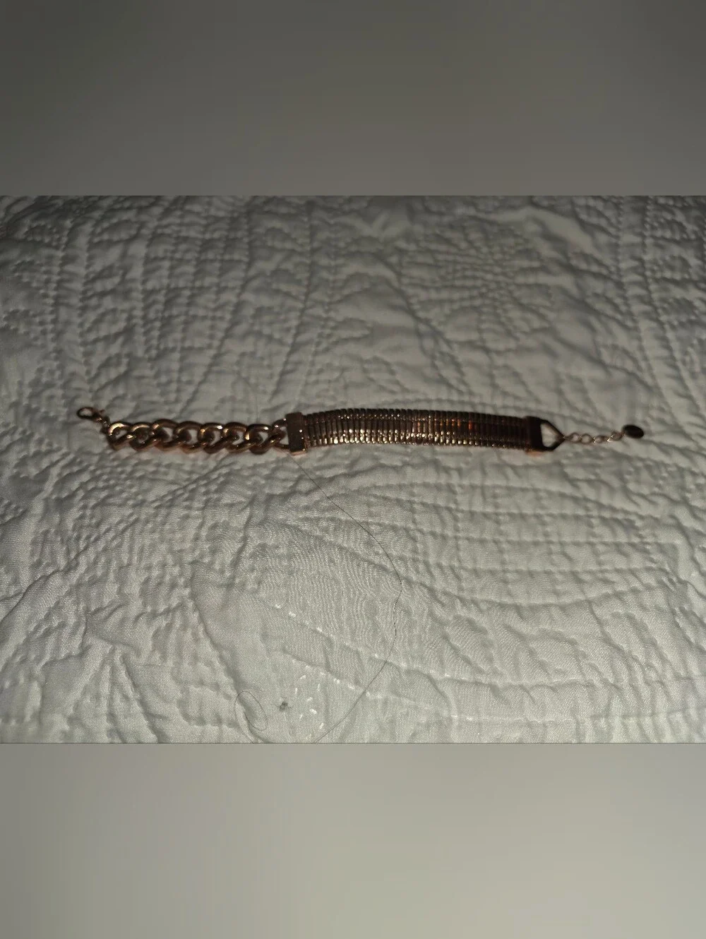 Claire's Copper Color Punk Spike Bracelet